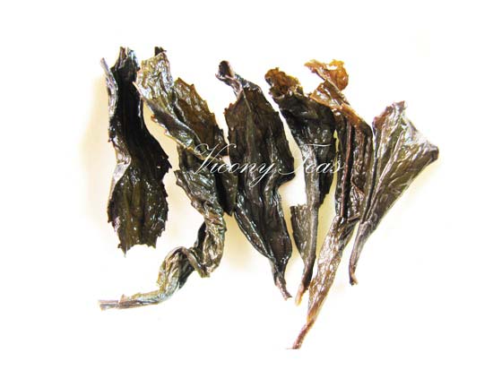 Waishan Da Hong Pao Yancha Brewed Tea Leaves
