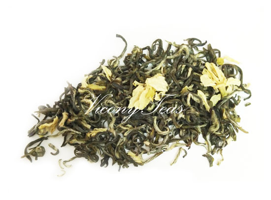 Bi Tan Piao Xue | Snowflake Over Jade Pond  Jasmine Green Tea Leaves