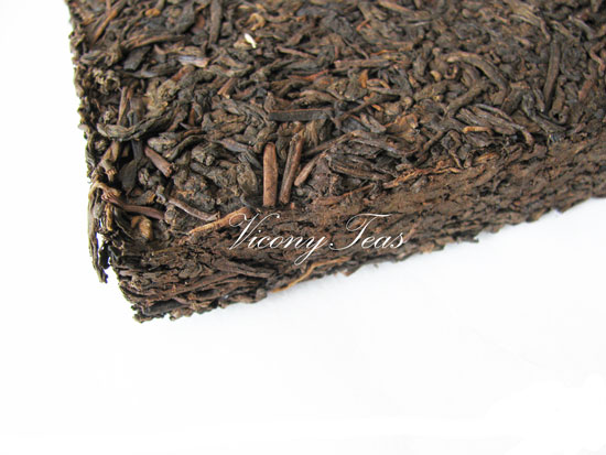 Aged Ripe Pu Erh Tea Brick Detail