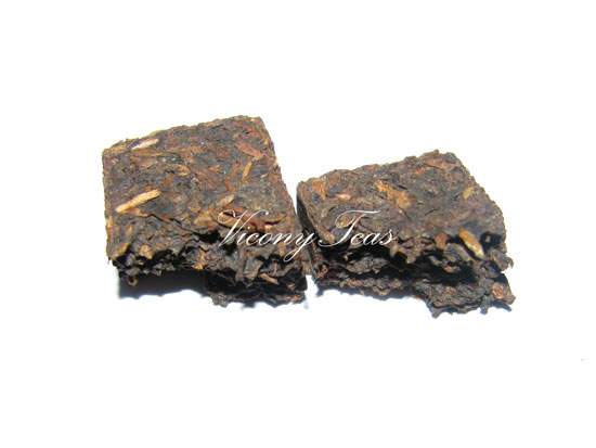 Mini Ripe Pu Erh Bricks Vintage 2010