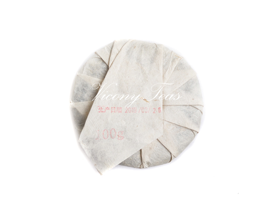 Premium Raw Pu Erh Tea Cake Wholesale | Ancient Single Tree(Gu Shu Dan Zhu) back