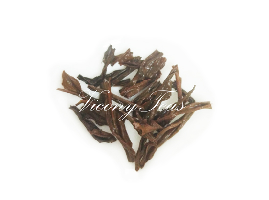 Golden Monkey Black Tea Brewed Leaves