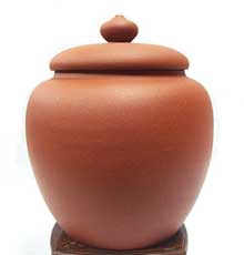 pottery jar